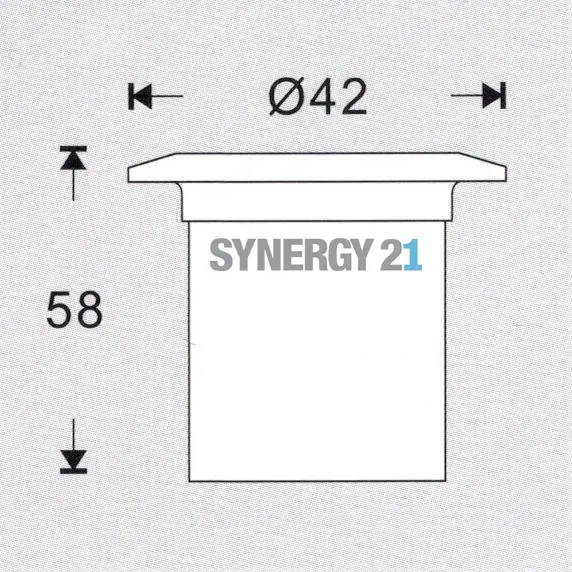 Synergy 21 LED Bodeneinbaustrahler ARGOS rund in-G-C IP67 cw – Bild 2