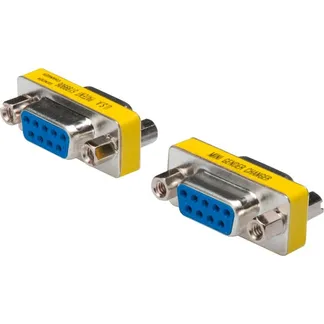 Mini Gender-Changer / 9-pin, Adapter Mini Gender-Changer / 9-pin, Adapter