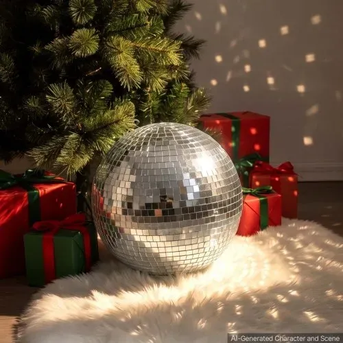 VEVOR Spiegelkugel Discokugel Mirrorball 300 mm Diskokugel mit Aufhängering, für Party- & Heimdekoration DJ Tanzclub, Equipment für Lichteffekte & Partybeleuchtung, 360°-Reflexion, Wiederverwendbar – Bild 7