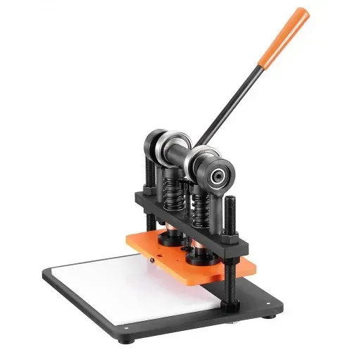 VEVOR Leder Stanzmaschine Manuelle Lederschneidemaschine 28 x 14 cm, Leder Prägemaschine 1,5 t Belastbare Leder-Stanzmaschine Geeignet für Leder, PVC/EVA-Schaumstoff, nicht Klebende Materialien – Bild 10
