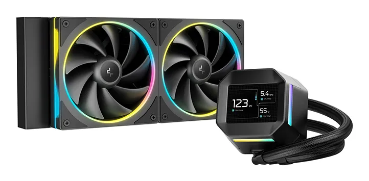 DeepCool LM240 Prozessor Flüssigkeitskühlung 12 cm Schwarz 1 Stück(e) DeepCool LM240 Prozessor Flüssigkeitskühlung 12 cm Schwarz 1 Stück(e)