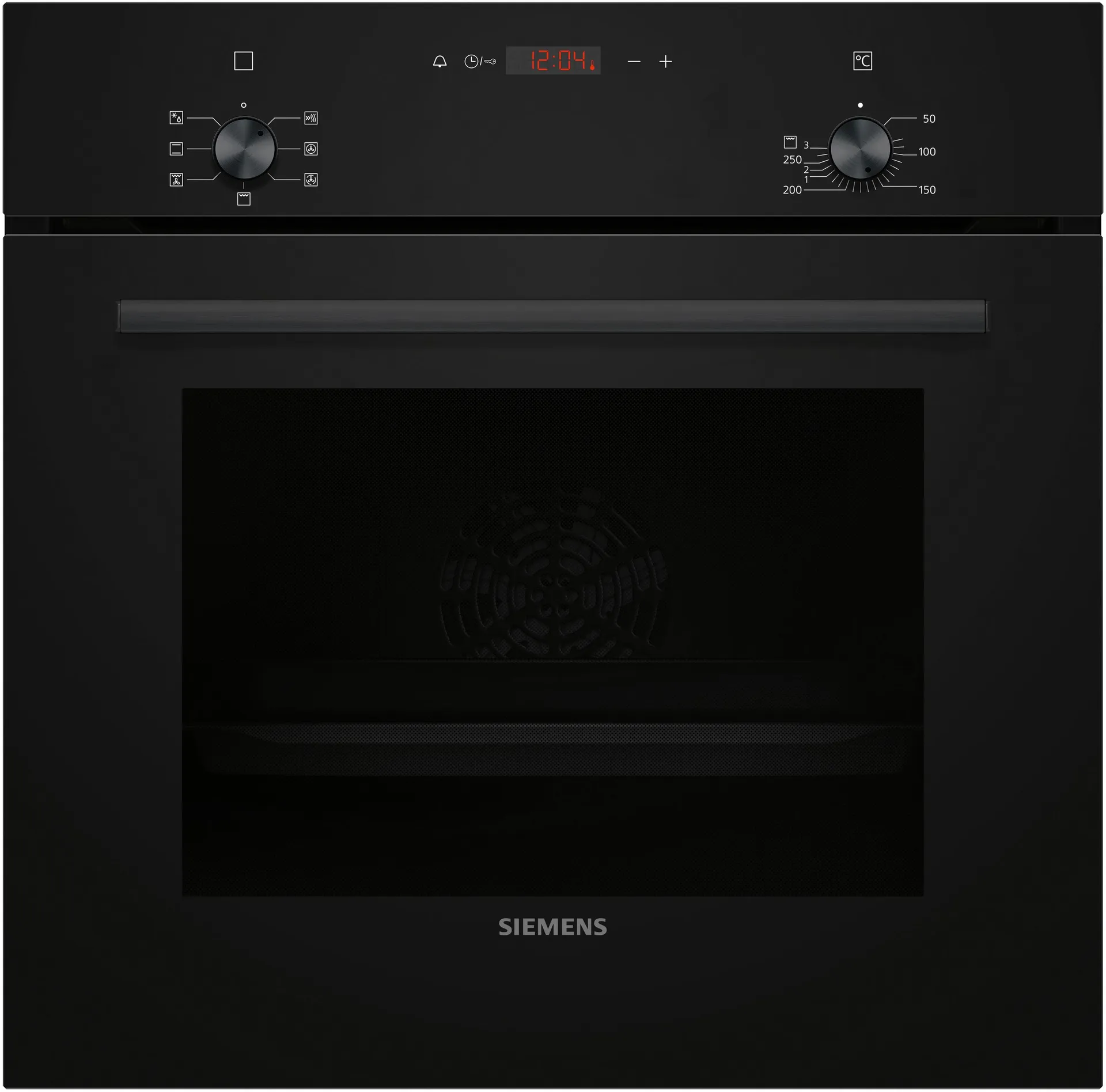 Siemens iQ100 HB013FBB1 Backofen 66 l Schwarz Siemens iQ100 HB013FBB1 Backofen 66 l Schwarz