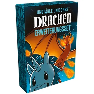 Unstable Unicorns – Drachen Erweiterungsset, Kartenspiel Unstable Unicorns – Drachen Erweiterungsset, Kartenspiel