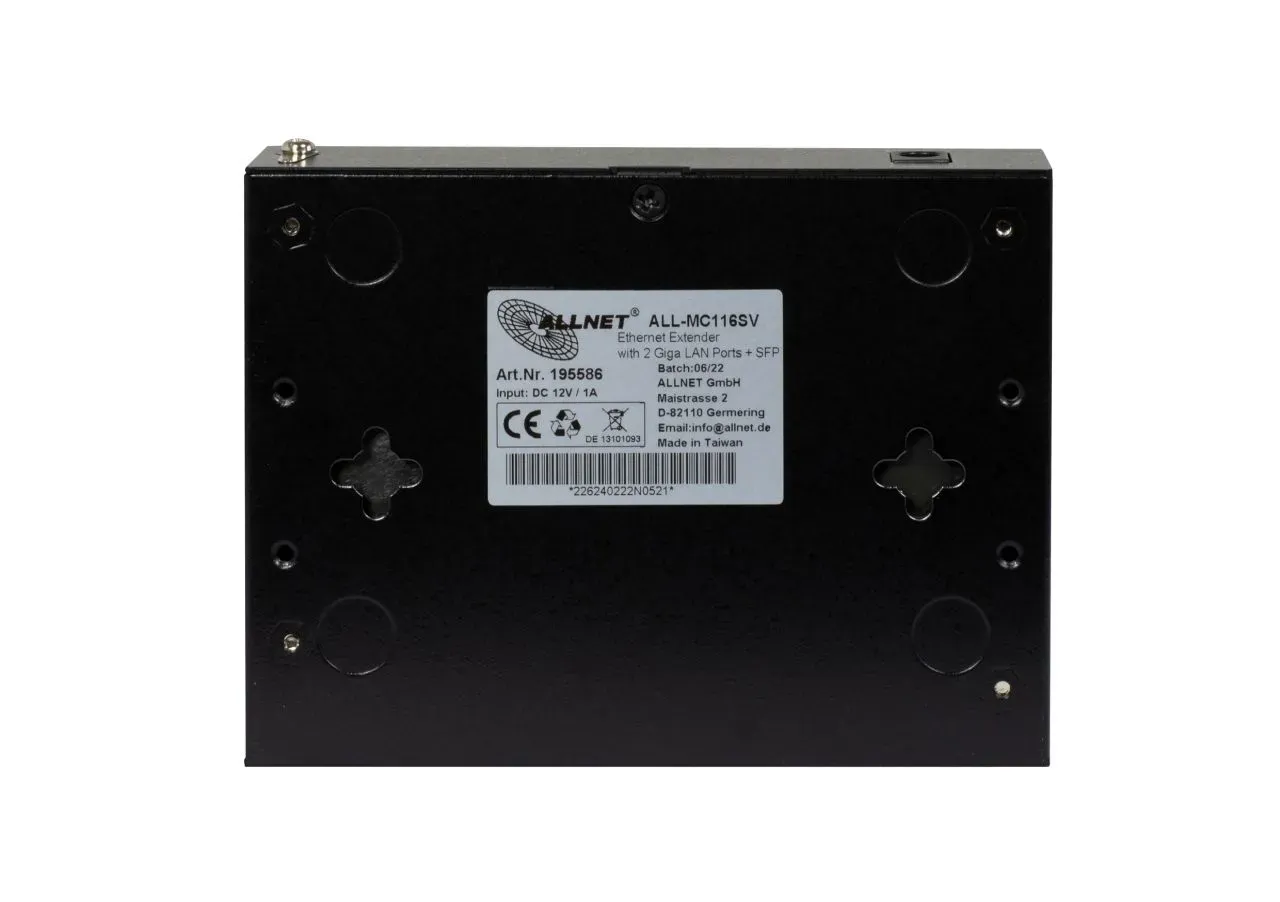 ALLNET ISP Bridge Modem VDSL2 mit Vectoring/Point-to-Point Slave-Modem "unmanaged "ALL-MC116SV-VDSL2" – Bild 4