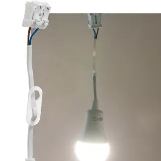Baustellen-Leuchte A60 mit 15cm Kabel 12W, 1130lm, 4000K neutralweiß Baustellen-Leuchte A60 mit 15cm Kabel 12W, 1130lm, 4000K neutralweiß