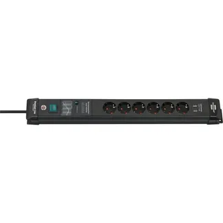 Premium-Line Steckdosenleiste 6-fach Premium-Line Steckdosenleiste 6-fach