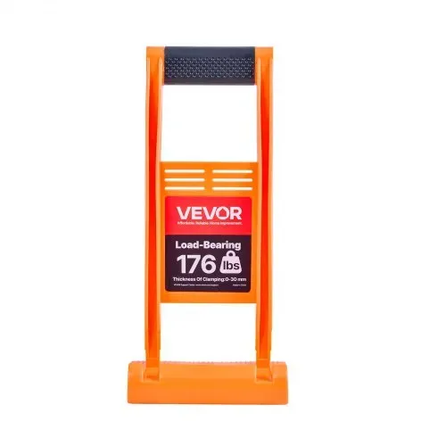VEVOR Plattenträger mit Tragegriff, 2er-Pack Trockenbauträger aus ABS-Kunststoff mit 80 kg Tragkraft, Plattentransporter zum Anheben und Tragen von Sperrholz, Spanplatten, gehärtetem Glas – Bild 8