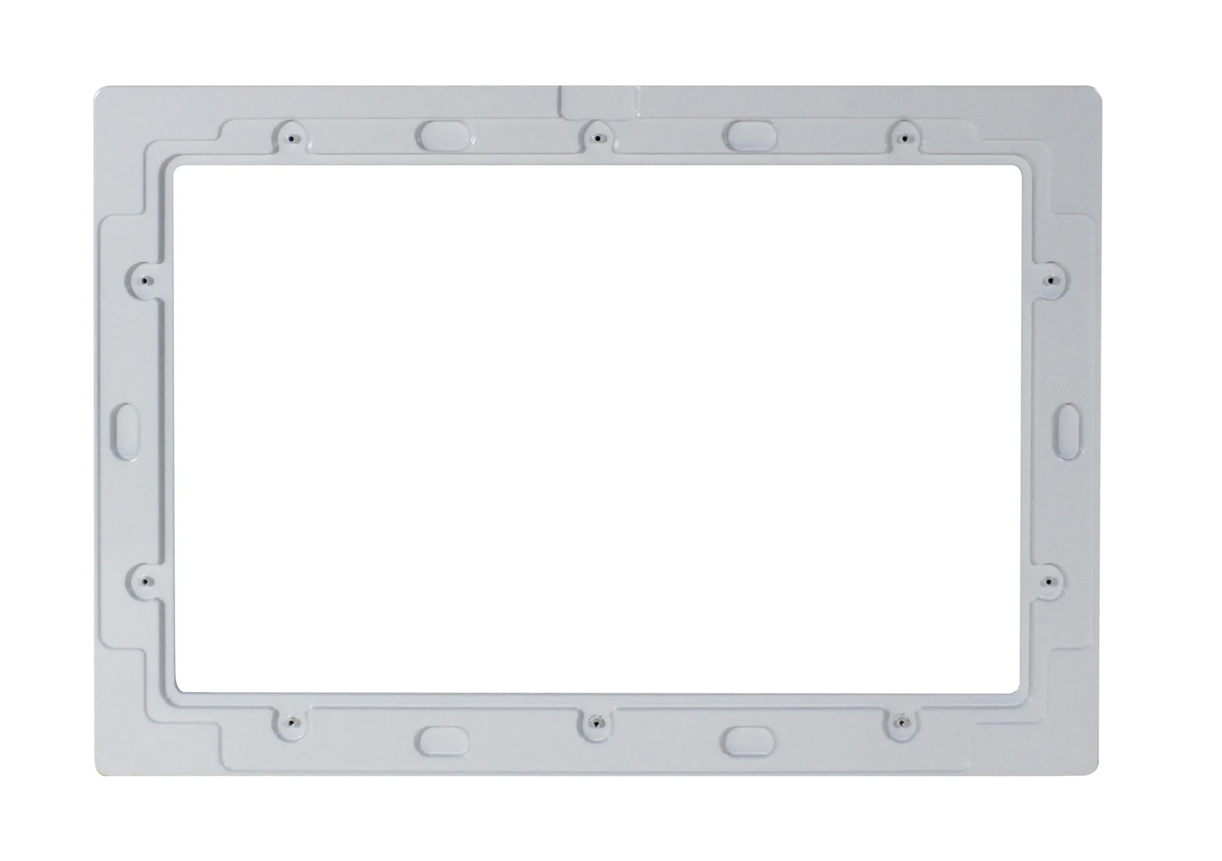 ALLNET Touch Display Tablet 12 Zoll zbh. Blende für Einbaurahmen, weiß schmal – Bild 2