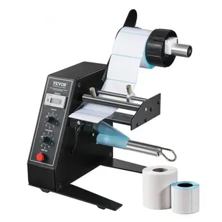 VEVOR Automatischer Etikettenspender, Breite 15-125 mm, Länge 3-150 mm, Etikettenabstreifer, Etikettentrennmaschine, stufenlose Geschwindigkeitseinstellung, Etikettenapplikator, max. Zählung 0-999999 VEVOR Automatischer Etikettenspender, Breite 15-125 mm, Länge 3-150 mm, Etikettenabstreifer, Etikettentrennmaschine, stufenlose Geschwindigkeitseinstellung, Etikettenapplikator, max. Zählung 0-999999