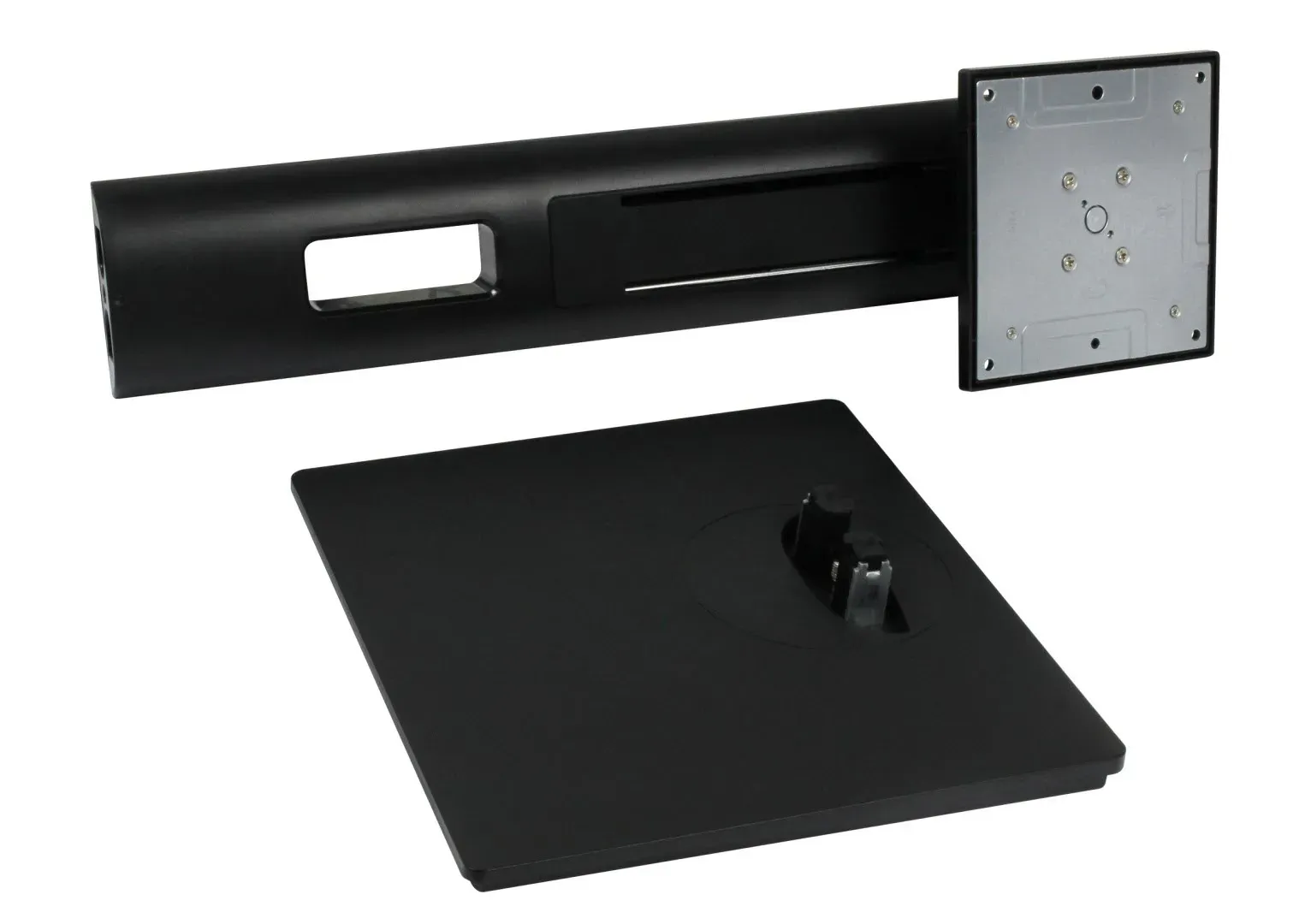 VESA Monitor Standfuß für Tablet, Display, Monitor 100x100mm (75x75 m. Adapt.)Vesa, Drehen vertikal, Kippen – Bild 3