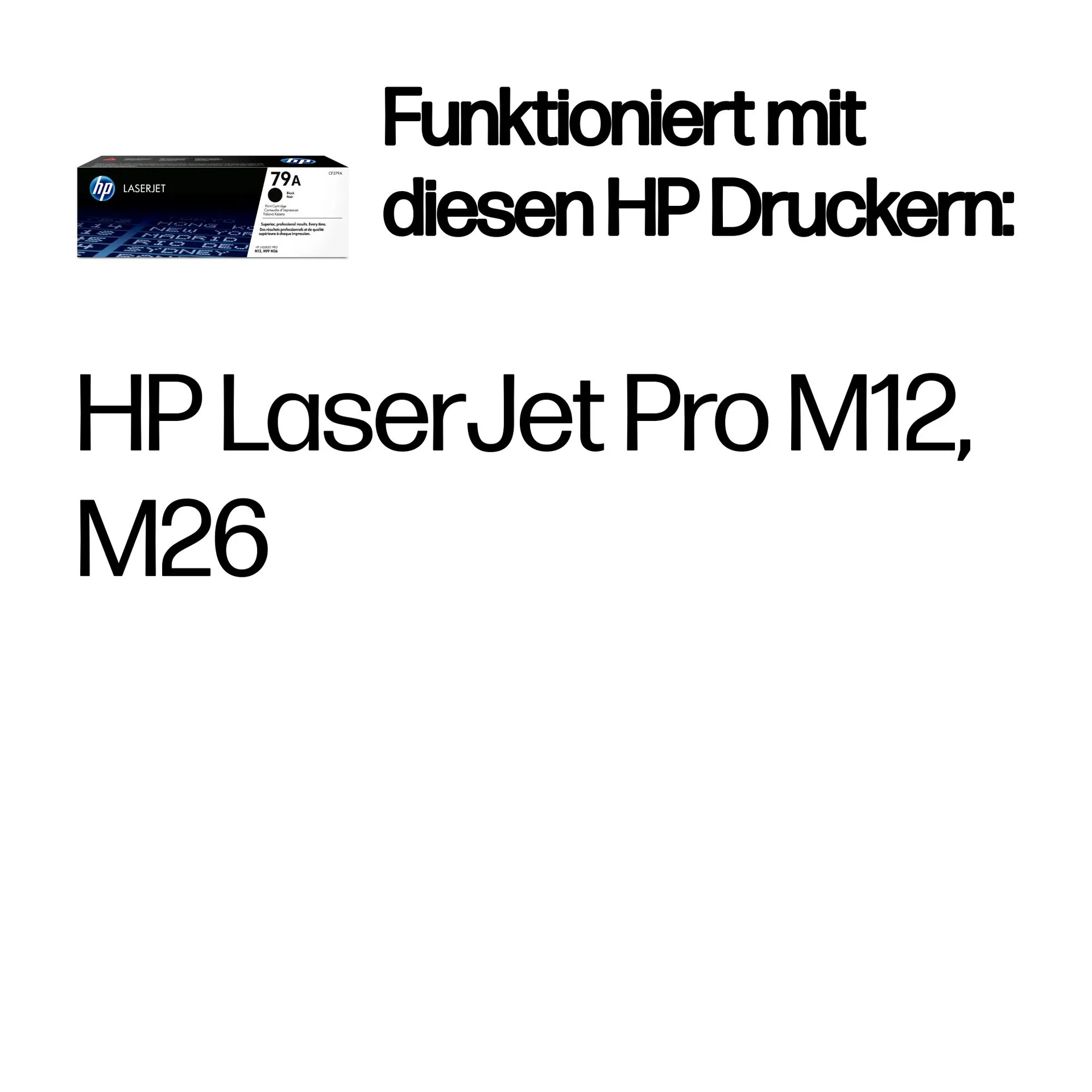HP 79A Schwarz Original LaserJet Tonerkartusche – Bild 2