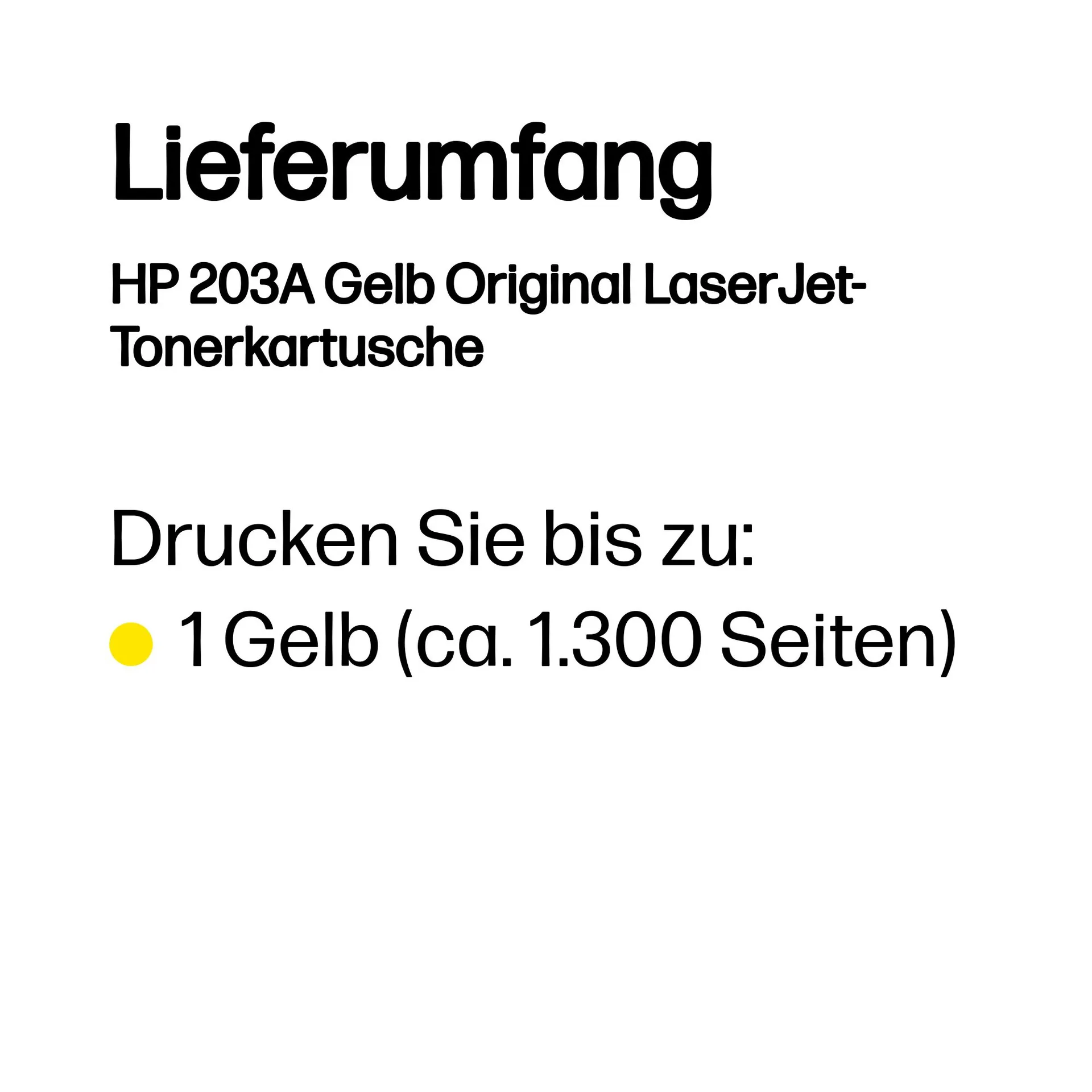 HP 203A Gelb Original LaserJet-Tonerkartusche – Bild 3