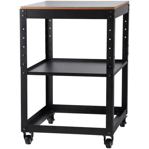 VEVOR Maschinenständer Dickenhobel 70,3×60,3×90cm Untergestell Dickenhobelmaschine Stahl & MDF Max. Belastbarkeit 45kg Maschinentisch höhenverstellbar Kompitable mit meisten Hobelmaschinen Sägen – Bild 10