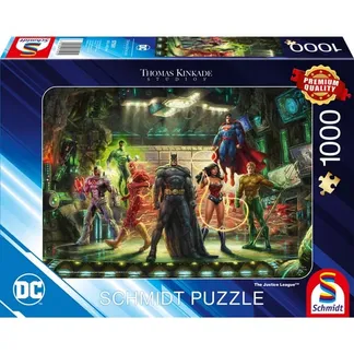 Thomas Kinkade Studios: DC – The Justice League, Puzzle Thomas Kinkade Studios: DC – The Justice League, Puzzle