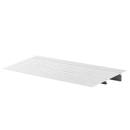VEVOR Türschwellenrampe, 296x864x59 mm, Rollstuhlrampe aus Aluminiumlegierung mit einer Tragkraft von 360 kg, Bordsteinrampe für Heimtreppen für Rollstühle Roller Gehhilfen Fahrräder Dreiräder – Bild 9