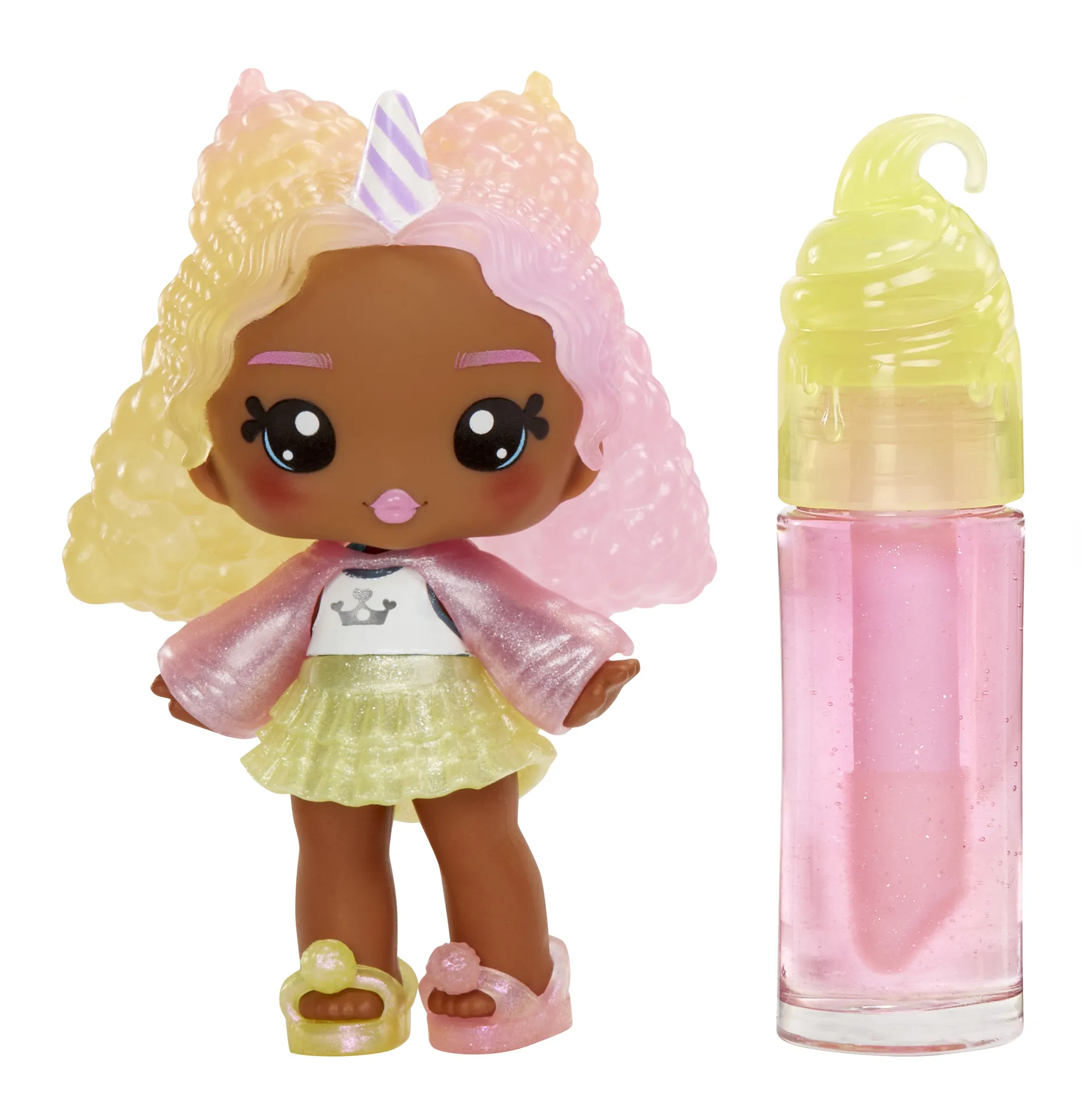 MGA Entertainment Yummiland Lip Gloss Doll Series 2- Cotton Candy (Nia Candy Fluff) MGA Entertainment Yummiland Lip Gloss Doll Series 2- Cotton Candy (Nia Candy Fluff)