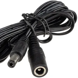 Verlängerungskabel für Netzteile 1,5m 5,5mm / 2,1mm, Stecker / Buchse Verlängerungskabel für Netzteile 1,5m 5,5mm / 2,1mm, Stecker / Buchse