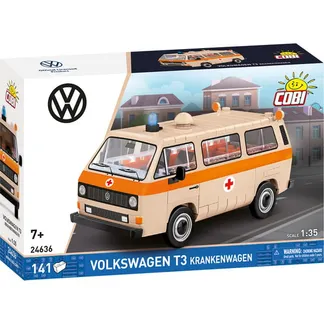 Volkswagen T3 Krankenwagen, Konstruktionsspielzeug Volkswagen T3 Krankenwagen, Konstruktionsspielzeug