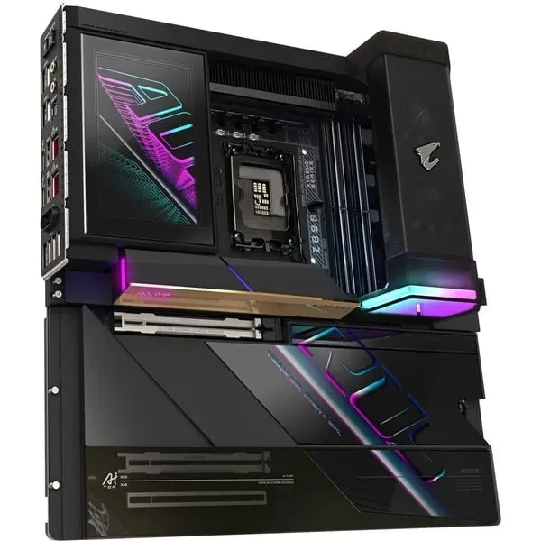 GIGABYTE Z890 AORUS XTREME AI TOP Motherboard - Unterstützt Intel Core Ultra (Serie 2) CPUs, 22+1+2 Phasen VRM, bis zu 9500MHz DDR5 (OC), PCIe 5.0 M.2, Wi-Fi 7, Thunderbolt 5 – Bild 3
