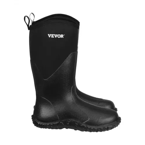 VEVOR Gummistiefel, Schutzschuhe, Arbeitsschuhe, rutschfeste Stiefel, isolierte Schlammstiefel, Arbeitsstiefel, ideal zum Wandern, Angeln, oder für die Gartenarbeit, Größe 11 US – Bild 8