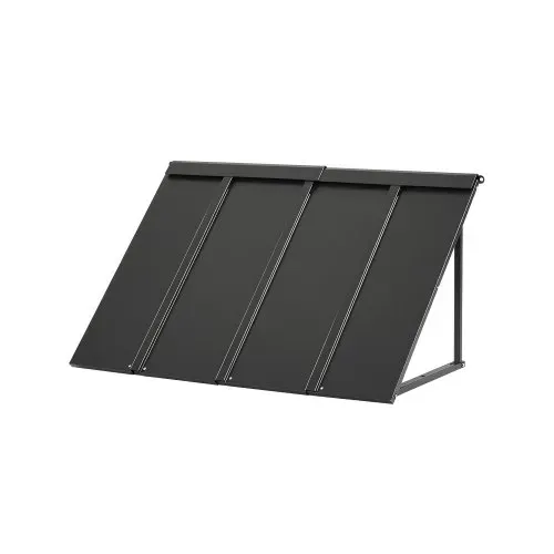 VEVOR Fenstermarkise 112,5x61x61 cm, Türvordach, Markisen, Überdachung mit dreieckigem Stahlrahmen für Türen, Außenregen & Schnee-Sonnenschutz für Türeingänge, Fenster, Veranden, Balkone VEVOR Fenstermarkise 112,5x61x61 cm, Türvordach, Markisen, Überdachung mit dreieckigem Stahlrahmen für Türen, Außenregen & Schnee-Sonnenschutz für Türeingänge, Fenster, Veranden, Balkone