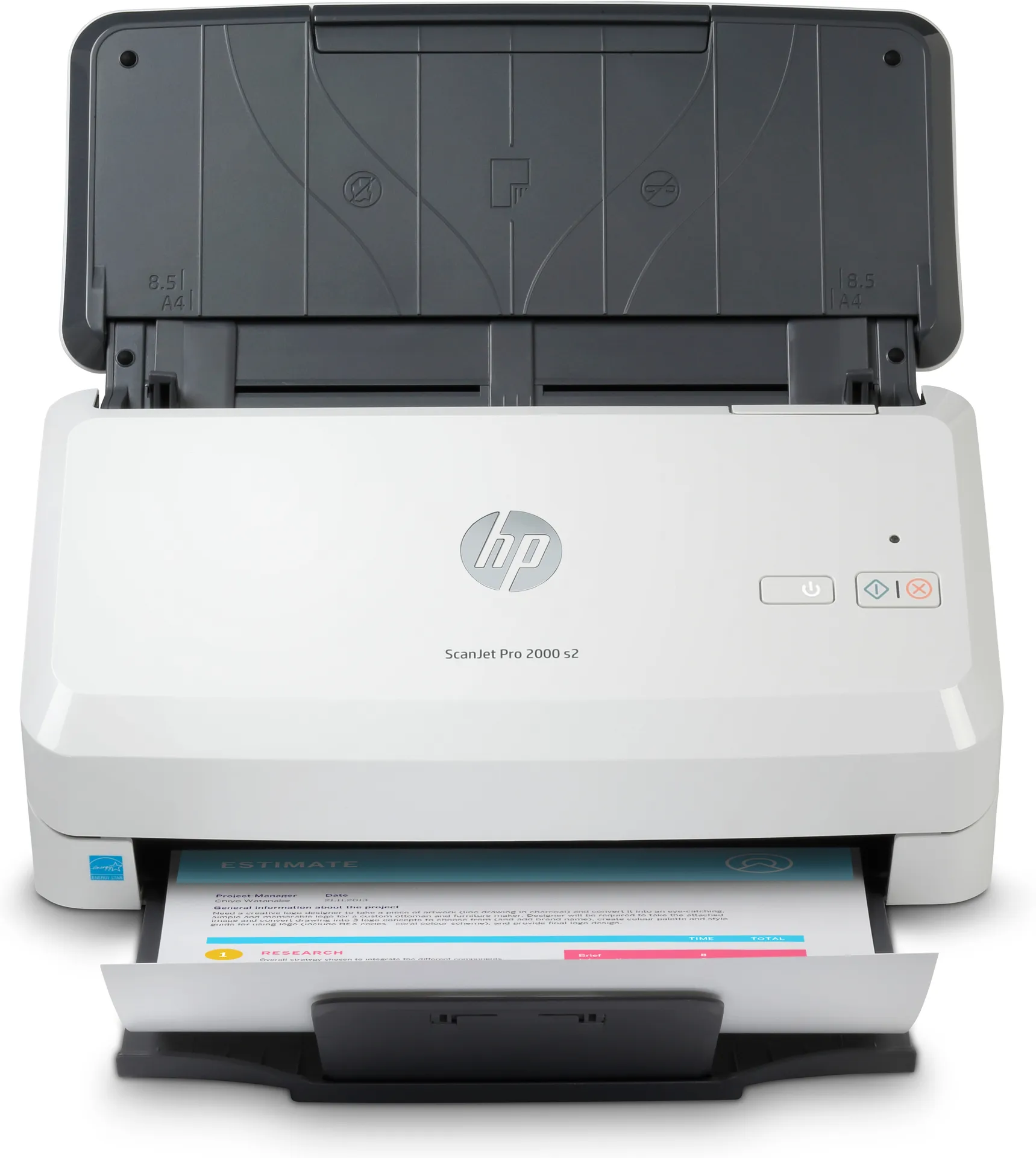 HP Scanjet Pro 2000 s2 Sheet-feed Scanner Scanner mit Vorlageneinzug 600 x 600 DPI A4 Schwarz, Weiß HP Scanjet Pro 2000 s2 Sheet-feed Scanner Scanner mit Vorlageneinzug 600 x 600 DPI A4 Schwarz, Weiß