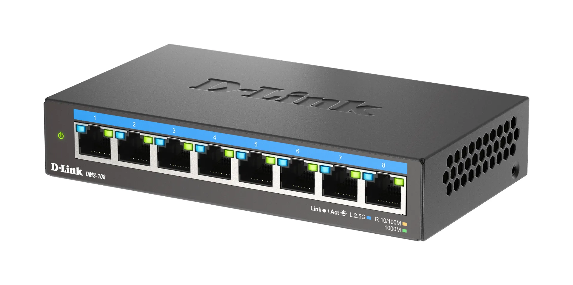D-Link 8-Port 2.5G Multi-Gigabit Desktop Switch – Bild 3