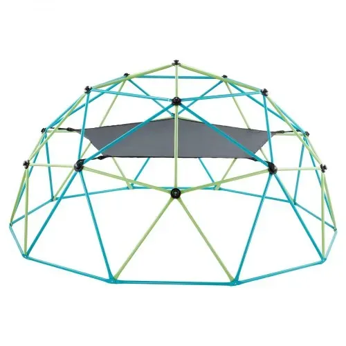 VEVOR Kletterkuppel geometrisches Klettergerüst (305 cm breit) mit Schaukel & Hängematte, 453 kg belastbares Klettergerüst, Klettergerät für Kinder von 3 bis 10 Jahren Gartenspielzeug Spielplatz – Bild 8