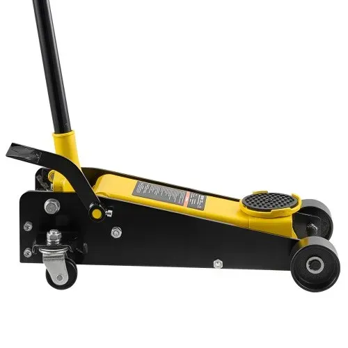 VEVOR Hydraulischer Rangierwagenheber 3 t Tragkraft, Flacher Wagenheber aus Stahl mit Einkolben-Schnellhubpumpe & Fußpedal, Autoheber für SUVs Pickups, 13 bis 50 cmHubbereich, Rennwagenheber – Bild 10