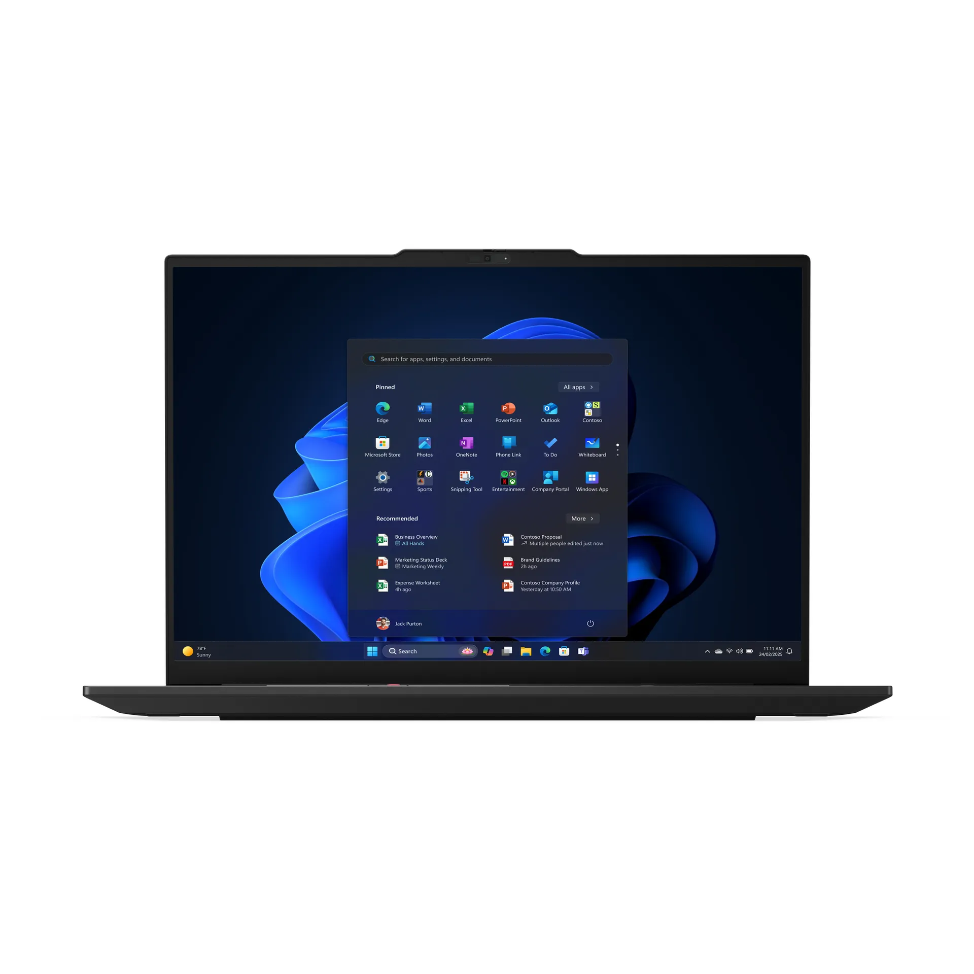 Lenovo ThinkPad E16 Gen 3 (Intel) Copilot+ PC Intel Core Ultra 5 226V Laptop 40,6 cm (16") WUXGA 16 GB 512 GB SSD Wi-Fi 6E (802.11ax) Windows 11 Pro Deutsch Schwarz – Bild 5