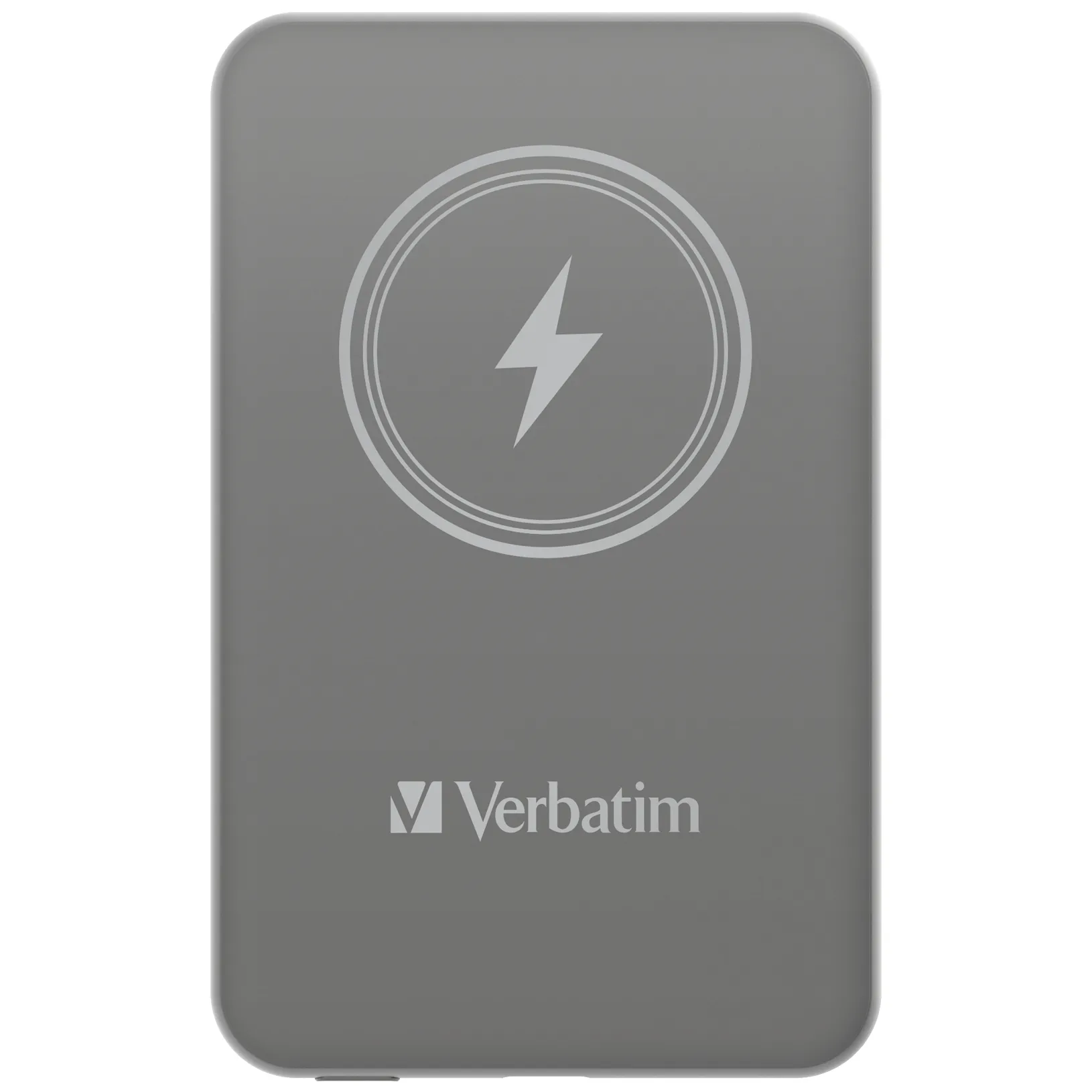 Verbatim Charge 'n' Go Lithium Polymer (LiPo) 5000 mAh Kabelloses Aufladen Grau – Bild 3
