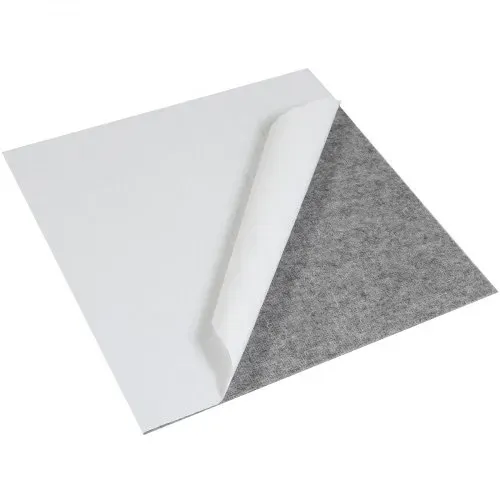 VEVOR Teppichfliesen zum Abziehen und Aufkleben, 61 x 61 cm, selbstklebende Teppichbodenfliesen, weich gepolsterte Teppichfliesen, DIY-Installation für Schlafzimmer, Wohnzimmer, (9 Stk., Hellgrau) – Bild 8