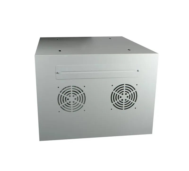 ALLNET 19"Wandgehäuse, 5HE, Vertikal, T370, Lichtgrau, SMH-Serie, – Bild 3