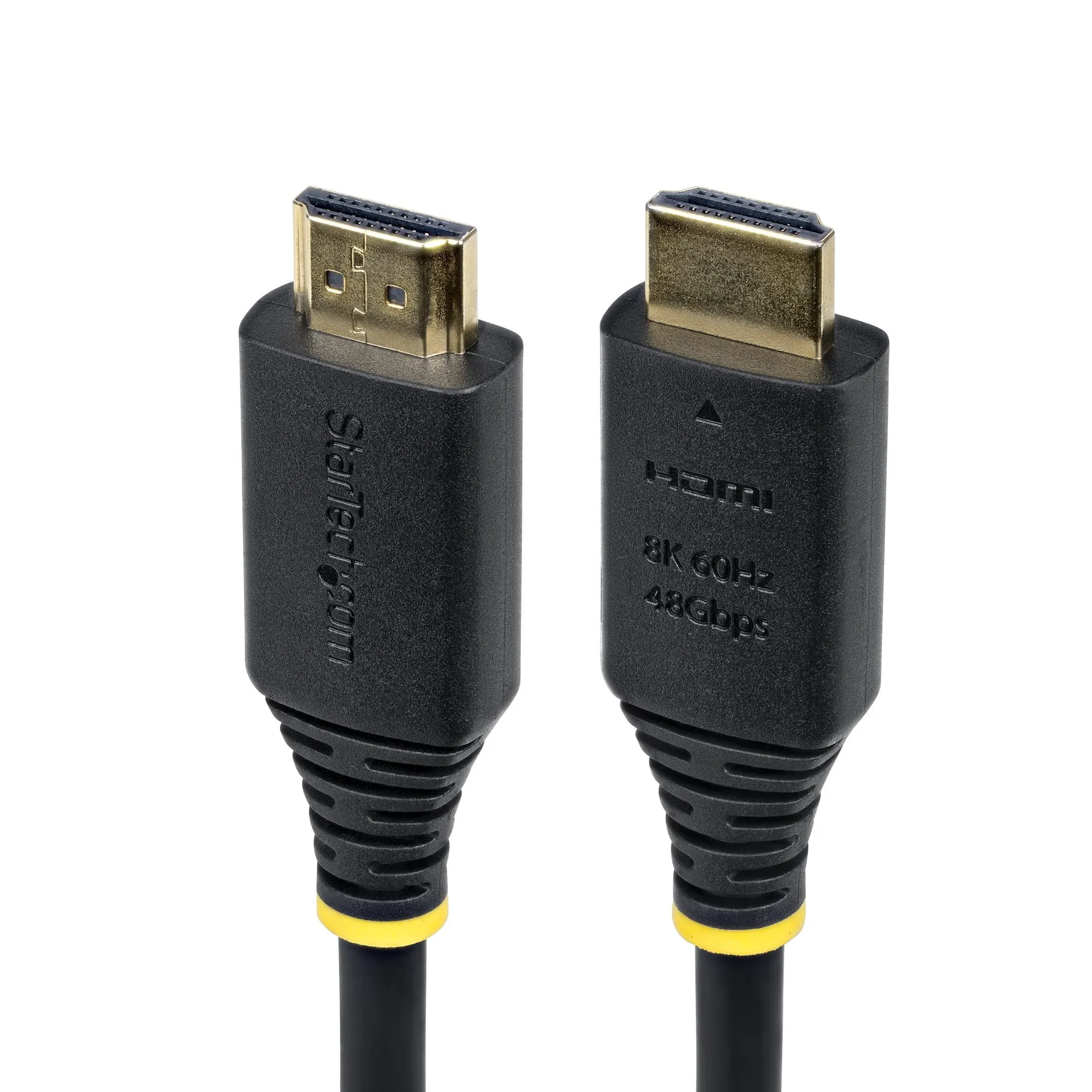 StarTech.com 1m Zertifiziertes Ultra High Speed HDMI Kabel, 8K 60Hz / 4K 120Hz, UHD HDMI 2.1 Kabel mit HDR10+ / eARC, 48Gbps, HDMI Anschlusskabel für Fernseh, Bildschirm, Projektor, Flexibler TPE-Mantel StarTech.com 1m Zertifiziertes Ultra High Speed HDMI Kabel, 8K 60Hz / 4K 120Hz, UHD HDMI 2.1 Kabel mit HDR10+ / eARC, 48Gbps, HDMI Anschlusskabel für Fernseh, Bildschirm, Projektor, Flexibler TPE-Mantel