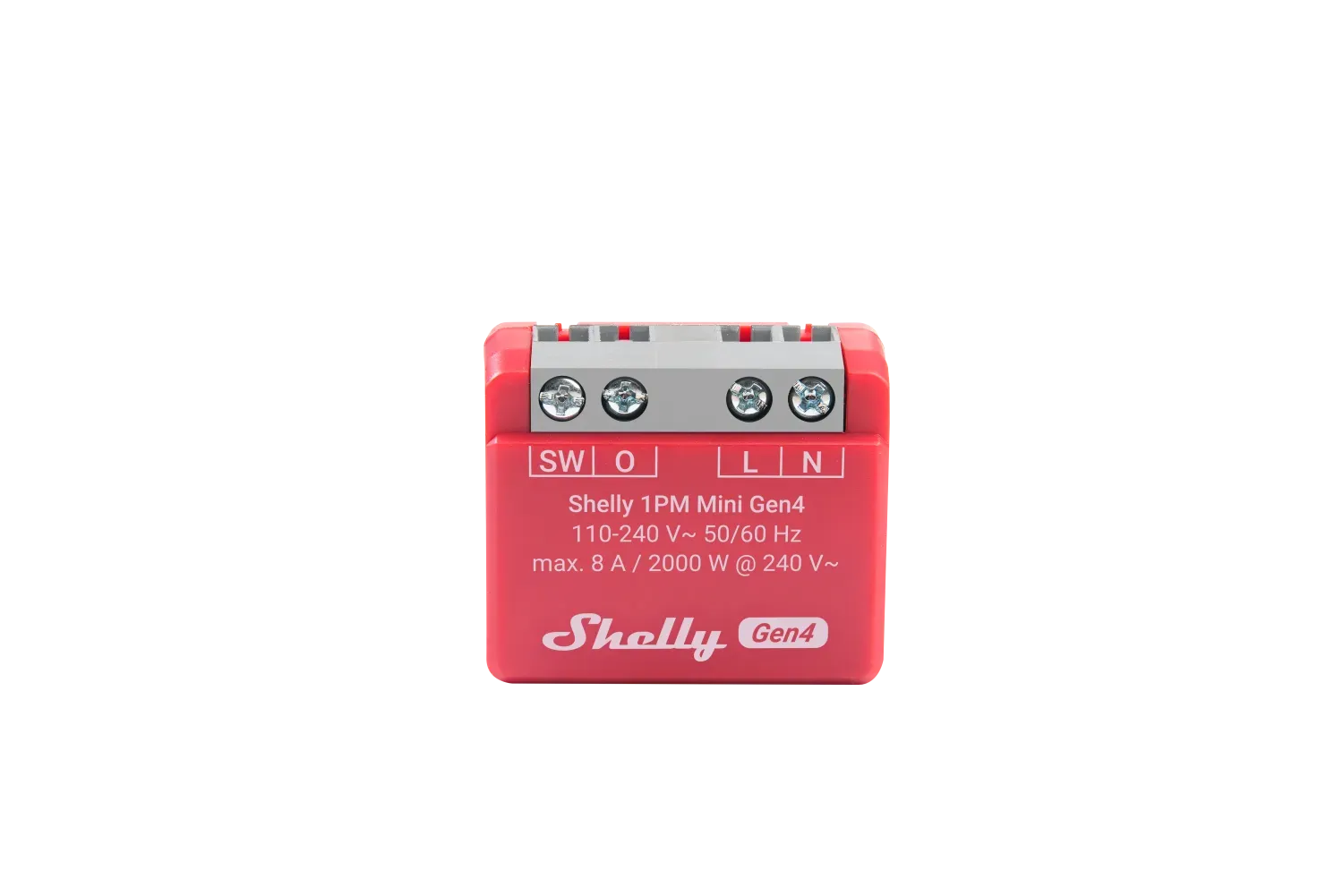 Shelly · Unterputz · "1PM Mini Gen4" · Relais · max 8A · 1 Kanal · Messfunktion · WLAN · Matter · Zigbee · Bluetooth – Bild 5
