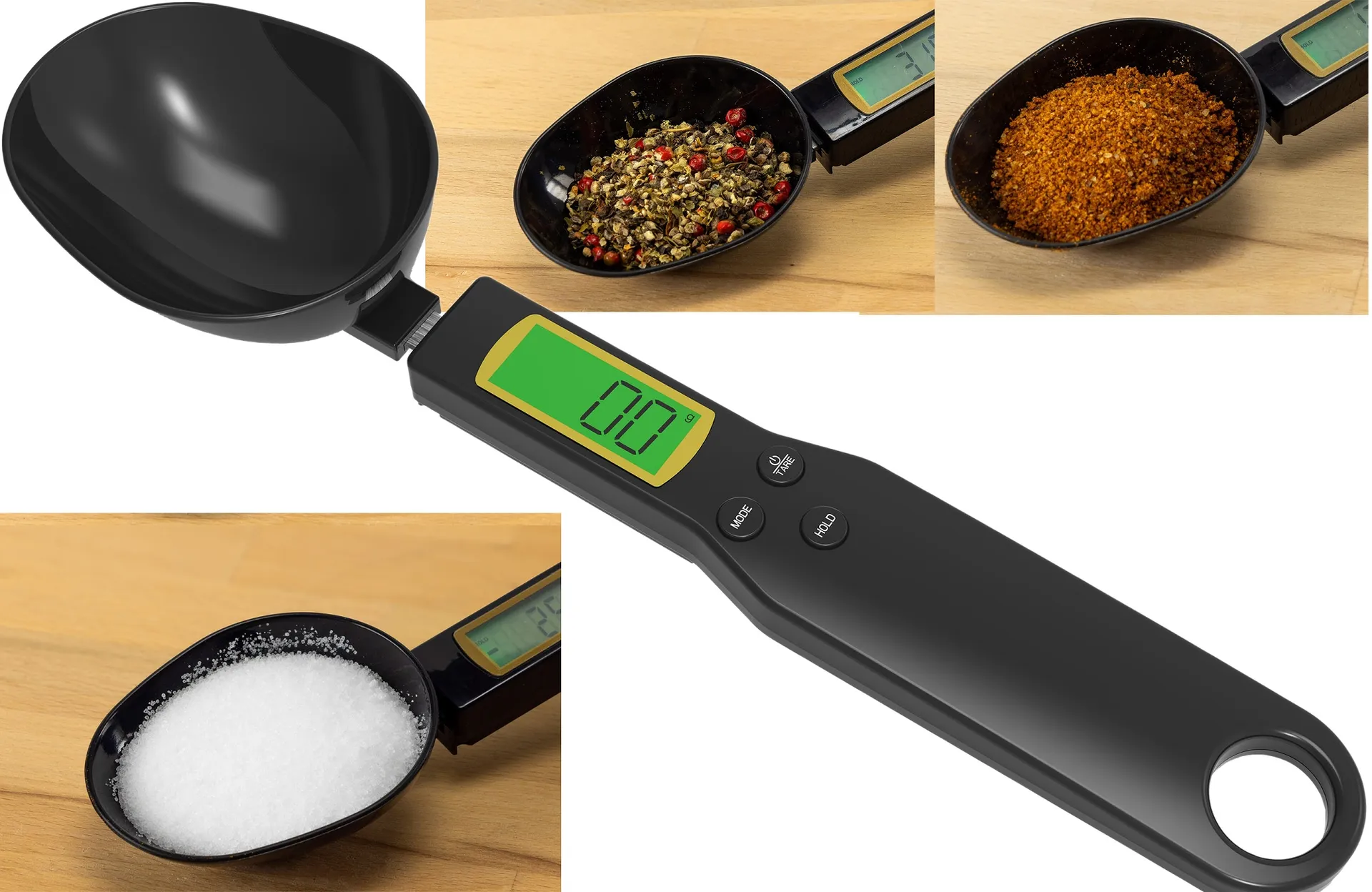 Löffelwaage „CT LW-500“ 1-500g, 0,1g genau Löffelwaage „CT LW-500“ 1-500g, 0,1g genau