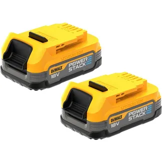 Powerstack Akku DCBP034E2, 18Volt 1,7Ah, 2er-Set Powerstack Akku DCBP034E2, 18Volt 1,7Ah, 2er-Set