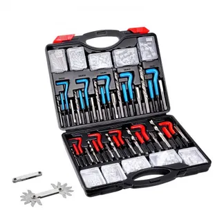 VEVOR Gewindereparatur Gewindereparatursatz Gewinde Reparatur Set 338-teilig, SAE- und metrisches Helicoil-Set Gewindereparaturwerkzeuge M5 M6 M8 M10 M12 1/4 5/16 3/8 7/16 1/2 Zoll HSS-Bohrer VEVOR Gewindereparatur Gewindereparatursatz Gewinde Reparatur Set 338-teilig, SAE- und metrisches Helicoil-Set Gewindereparaturwerkzeuge M5 M6 M8 M10 M12 1/4 5/16 3/8 7/16 1/2 Zoll HSS-Bohrer