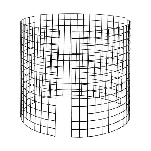 VEVOR 6er-Pack Pflanzenschutz vor Tieren, 32 cm Durchmesser x 35 cm Höhe, Pflanzenschutz aus Hühnerdraht, Pflanzenkäfige für Pflanzen im Freien, Blumen und Gemüse, hält Hasen, Hühner und Eichhörnchen fern, 18-teiliges Metallgeflecht – Bild 10