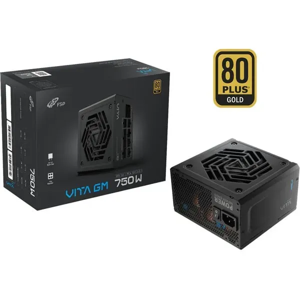 FSP VITA GM 750W Netzteil ATX ATX3.1 Schwarz FSP VITA GM 750W Netzteil ATX ATX3.1 Schwarz
