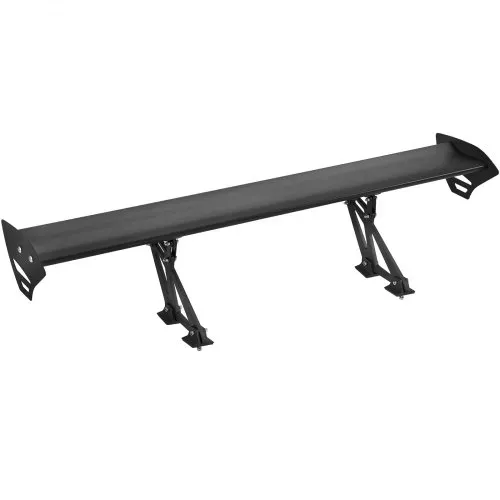 VEVOR GT Wing Autospoiler, 110 cm Universalspoiler mit Einzeldeck, verstellbares leichtes Aluminium, Auto-Heckspoilerflügel, Rennspoiler BGW/JDM Drift Schwarz – Bild 9