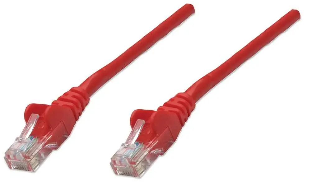 Intellinet Netzwerkkabel, Cat6, U/UTP, CCA, Cat6-kompatibel, RJ45-Stecker/RJ45-Stecker, 1,0 m, rot Intellinet Netzwerkkabel, Cat6, U/UTP, CCA, Cat6-kompatibel, RJ45-Stecker/RJ45-Stecker, 1,0 m, rot