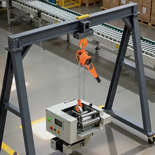 VEVOR Hebelzug, 3/4 T Tragkraft, Handkettenzug, 3 m Hub, G80-Stahllegierungskette mit mechanischer Doppelsperrklinkenbremse, Ratschenzug 360° drehbare Haken, für Lagerhaus, Bau, Garage – Bild 7