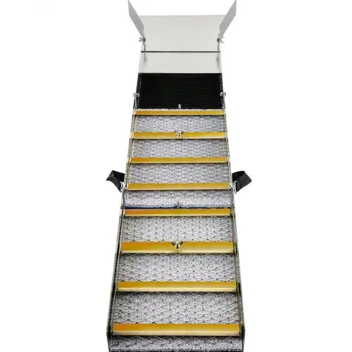 VEVOR Faltbare Schleusenbox aus Aluminiumlegierung, Kompakte 127 cm Schleusenboxen für Gold, Leichte Goldschleusenausrüstung, Tragbare Schleusenboxen mit Bergmannsmoos, Fluss, Bach usw. – Bild 9