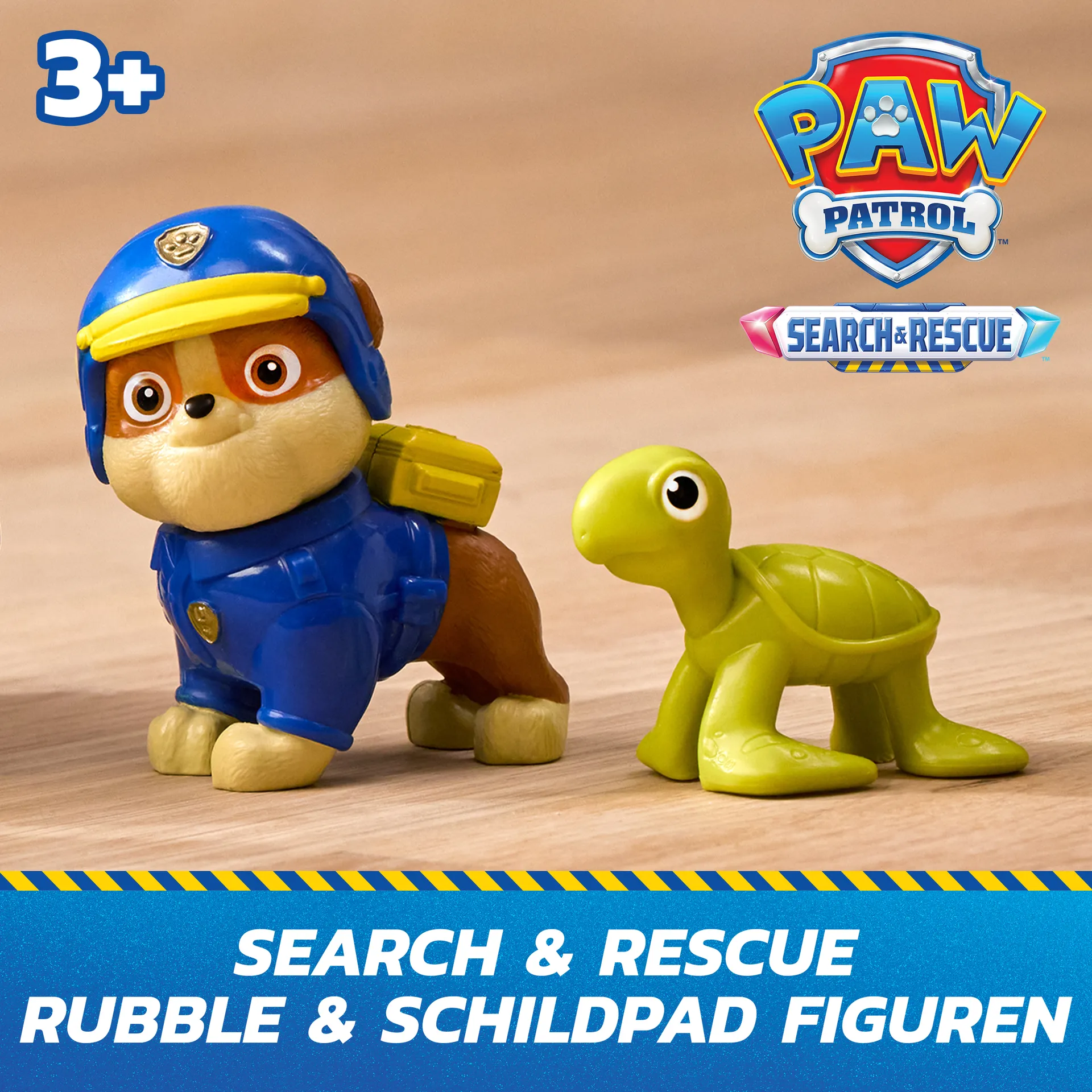 PAW Patrol - Search & Rescue: Rubbles Rettungs-Bulldozer mit 2 Figuren – Bild 3