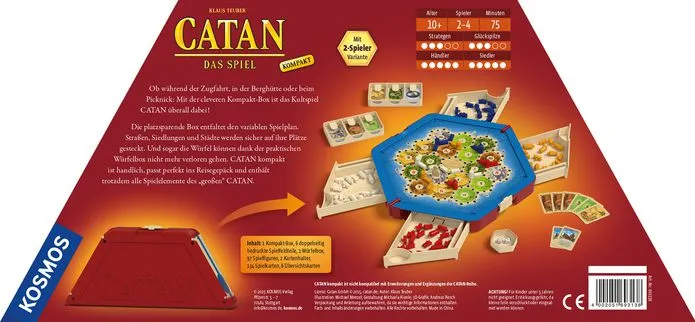Kosmos CATAN Das Spiel Kompakt – Bild 2