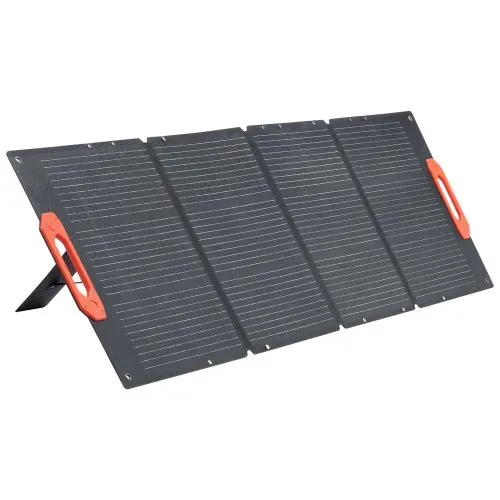 VEVOR Monokristalline Solarmodule 150 W Faltbar, tragbares ETFE-Mono-Solarpanel-Ladegerät mit MC4-Ausgang, Typ-C-, QC3.0-USB- & DC-Anschlüssen, IP67 wasserdicht für Powerstations, Camping & Wandern – Bild 8