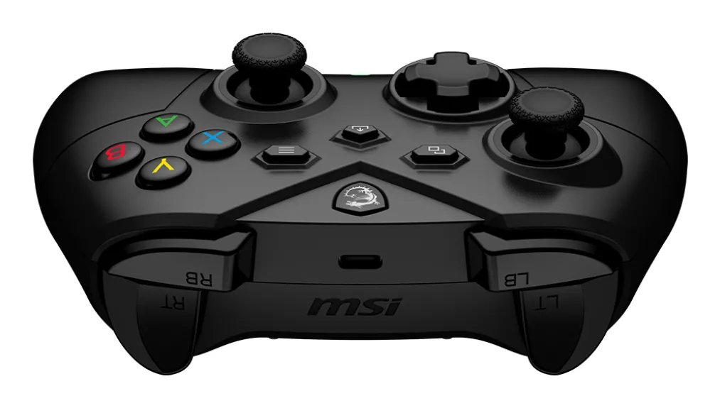 MSI FORCE GC300 WIRELESS Schwarz USB 2.0 Gamepad Analog PC – Bild 2