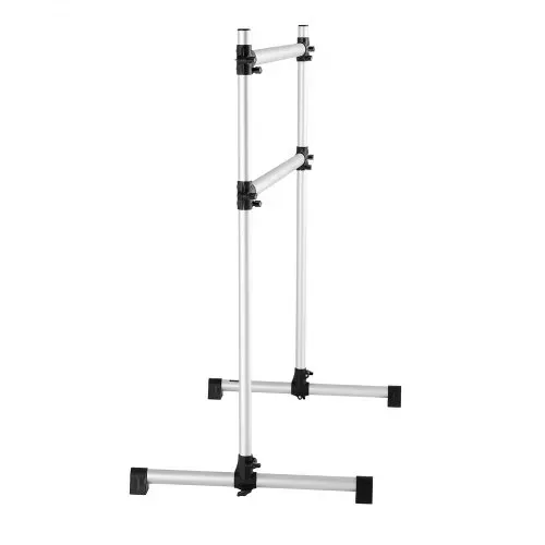 VEVOR Ballettstange Tanzstange freistehende Doppelstange (136 kg belastbar), höhenverstellbare (170-1165 mm) Stretchstange aus Aluminium für Ballett, Gleichgewichtstraining, Entspannungsübungen – Bild 10