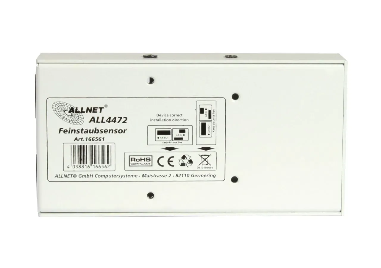 ALLNET MSR Sensor ALL4472 / Feinstaubsensor *white* – Bild 5